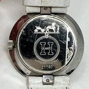 Hermès Steel Olympia/Clipper Watch with Light Blue Face Unisex Hermes | Accessories | Herms Steel Olympiaclipper Watch With  main image 3